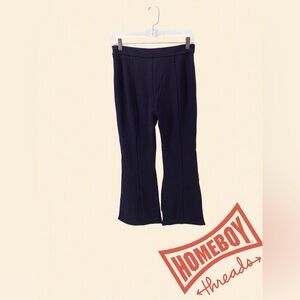 NWT Tuckernuck Black Casual Cropped Trousers Size Small